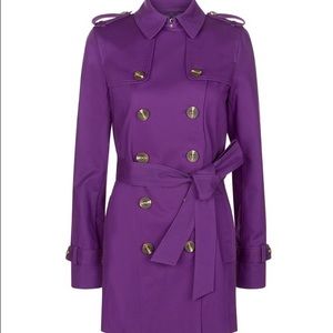 COPY - Trench Coat - Hobbs London - Royal Purple